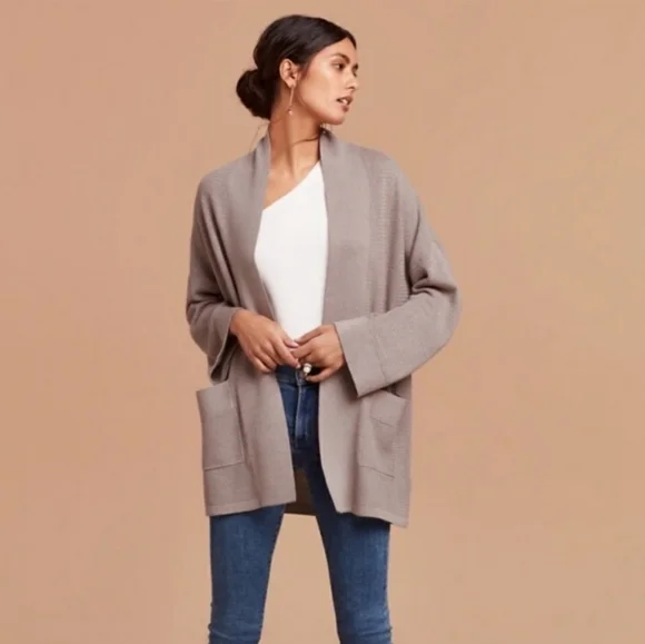 Aritzia grey cardigan hot sale